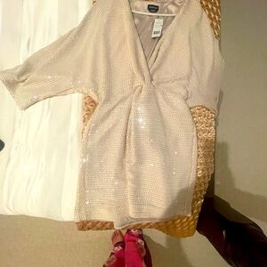 Gorgeous Bebe holiday dress NWT!